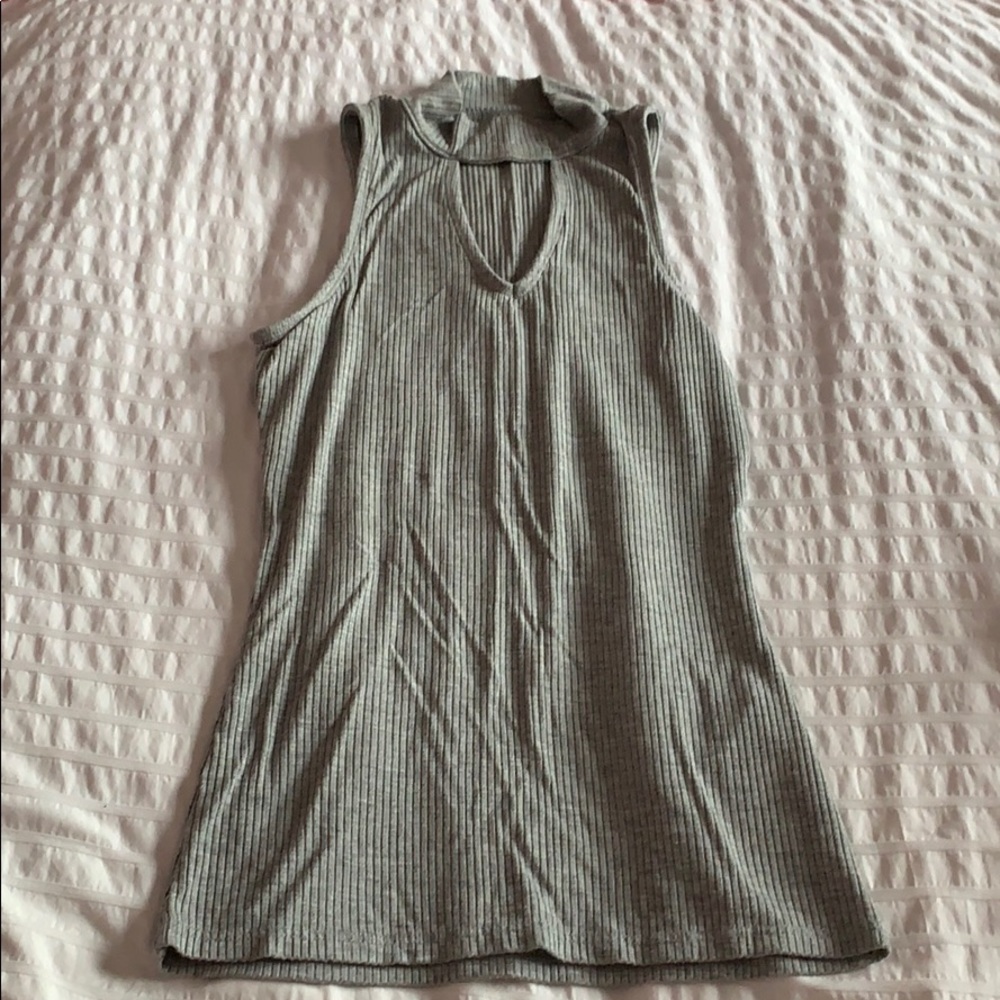 Hollister Grey Tank Top